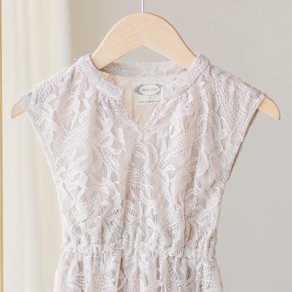 NWT Joyfolie Hadley Dress in Turtledove - Picture 3 of 6